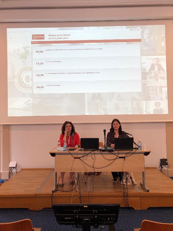 "Le fait religieux dans l'entreprise" - Campus Juin 2021 - Nadia Perlaut et Saskia Henninger 