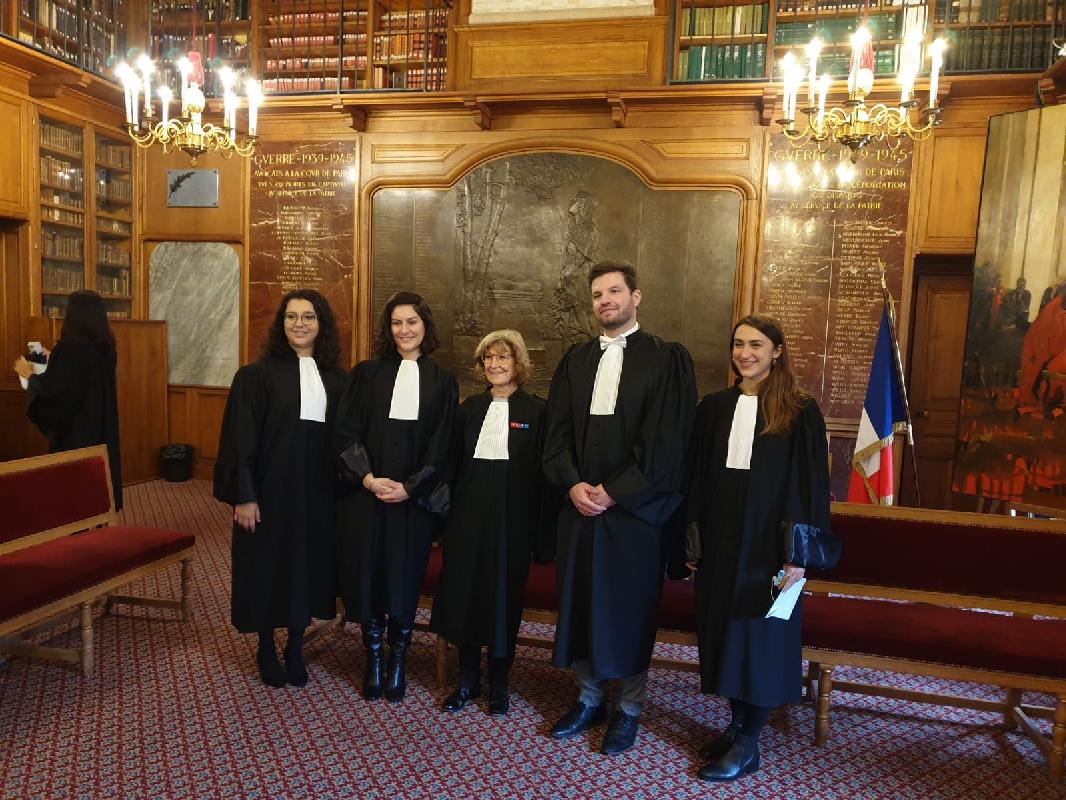 Prestation de Serment à la Cour d'Appel de Paris - Décembre 2021 
